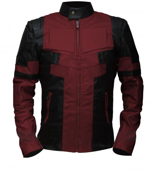 Deadpool Maroon \u0026 Black Genuine Real 
