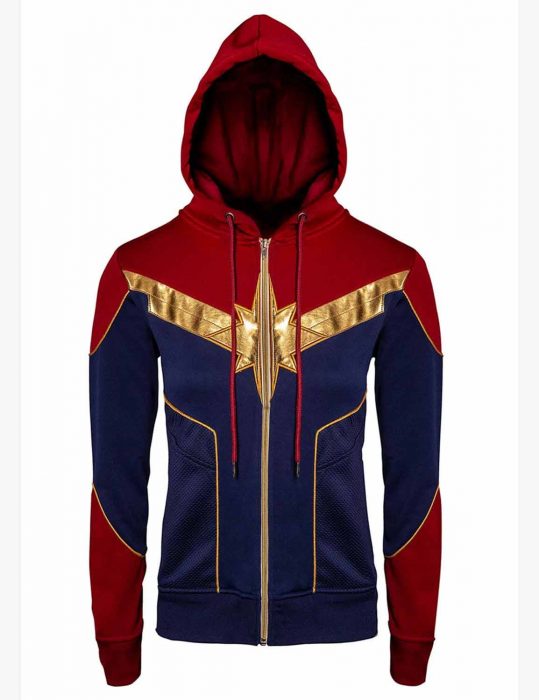 captain marvel cardigan