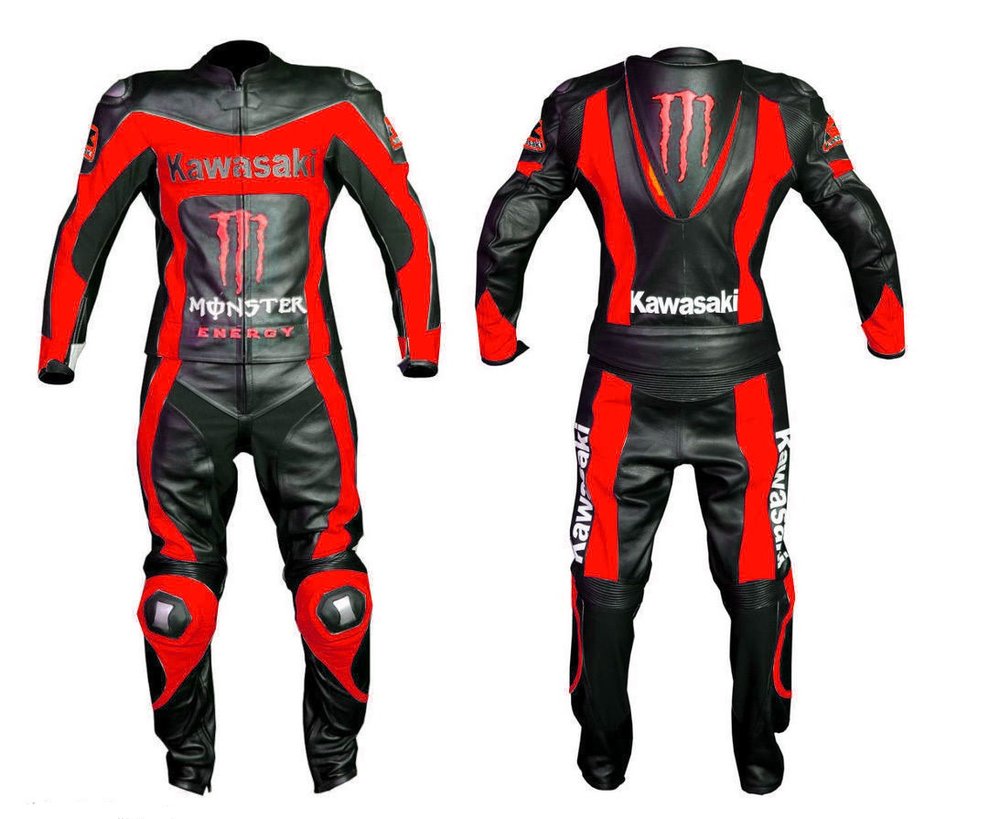KAWASAKI Motorcycle Black And Red 