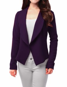 lavender blazer womens