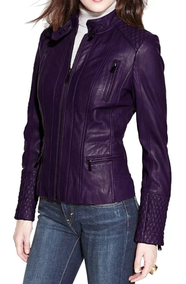 purple jackets for ladies