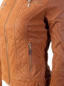 caramel suede jacket