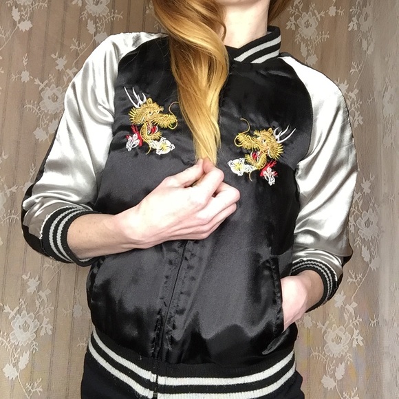 dragon bomber jacket