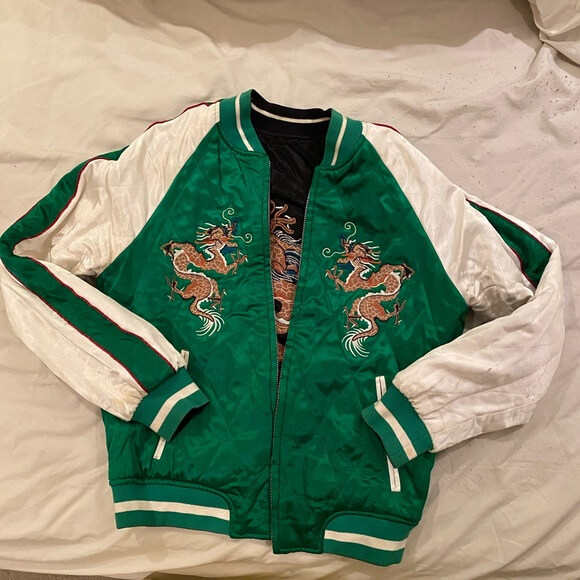 dragon bomber jacket