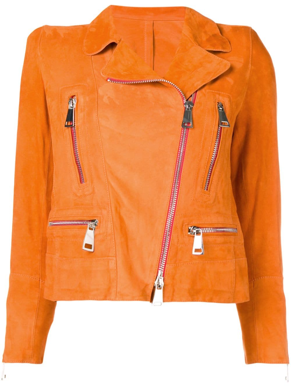orange leather jackets
