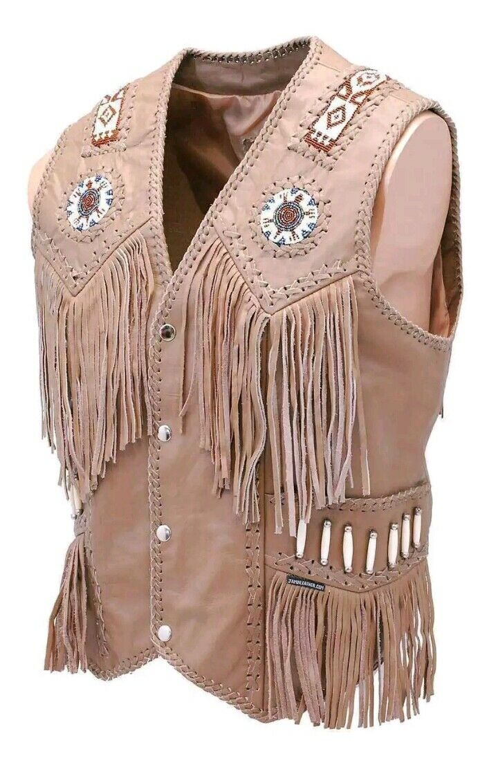 cowhide vest