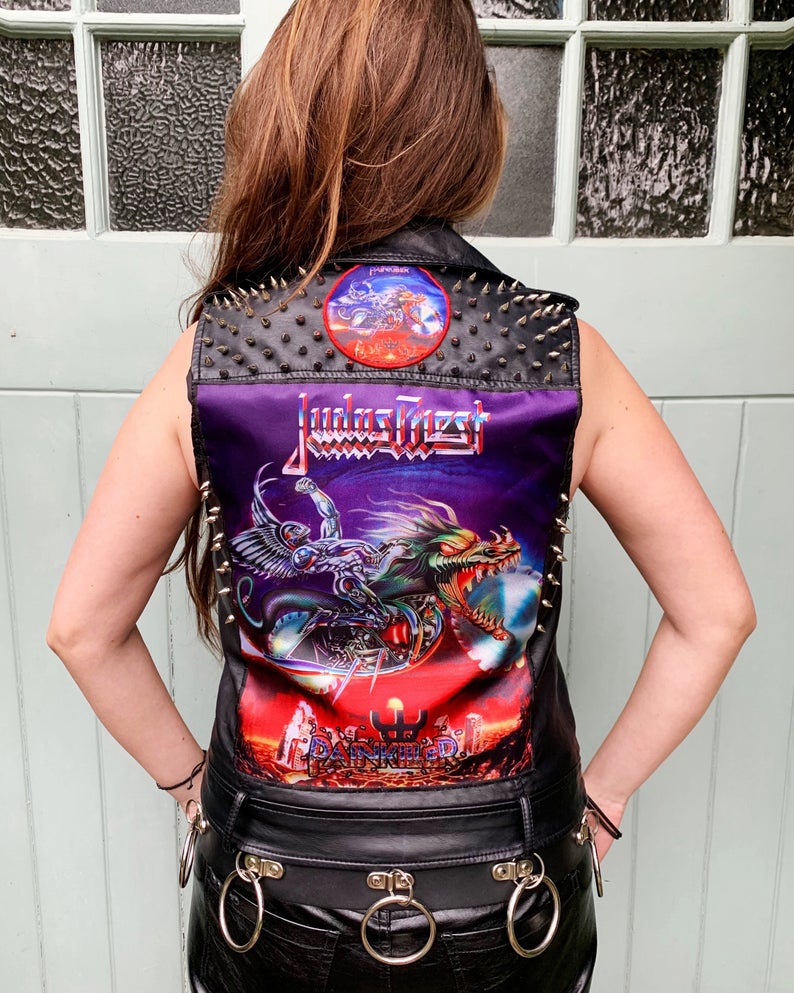 Judas Priest Black Studded Leather 