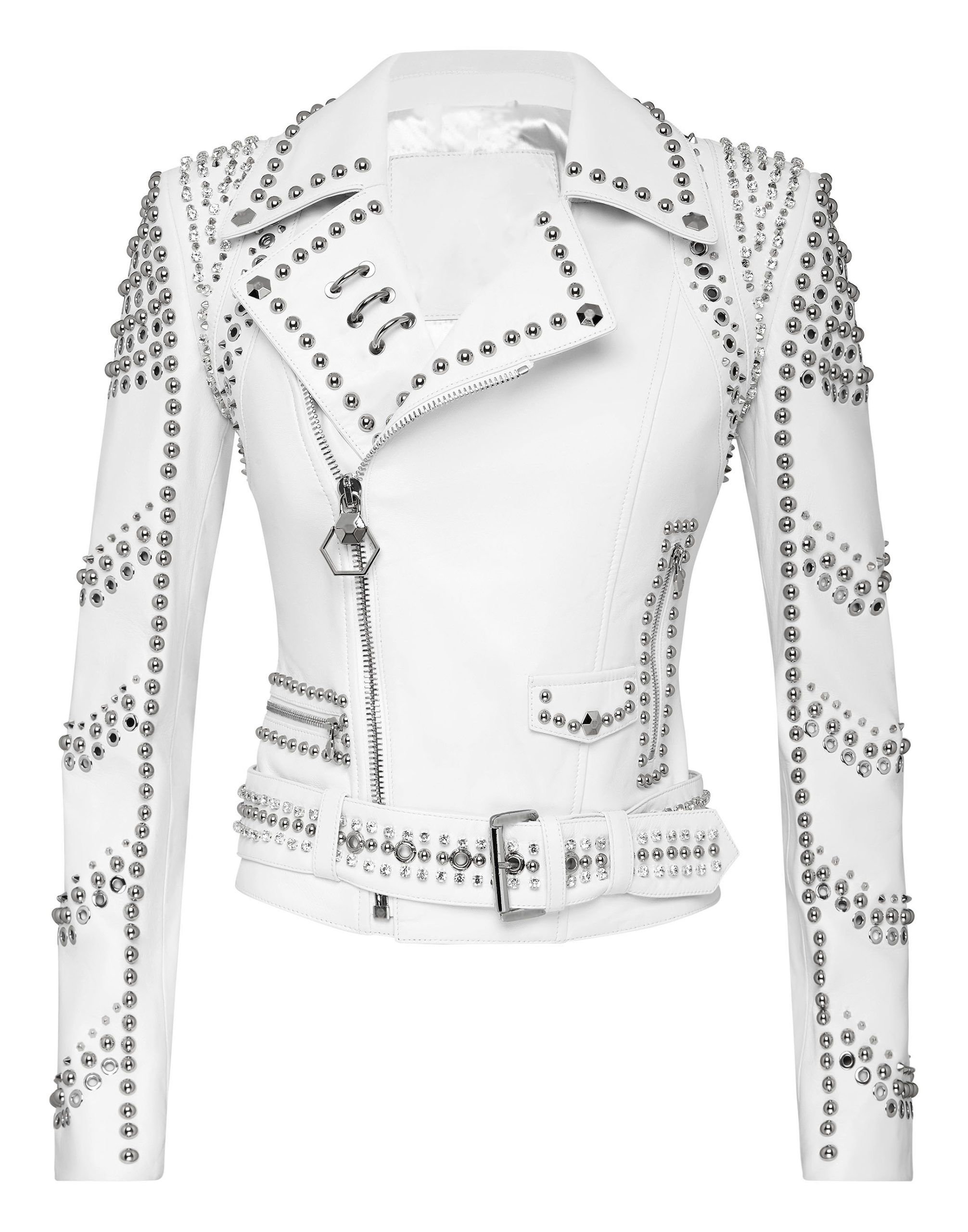 biker jacket with spikes