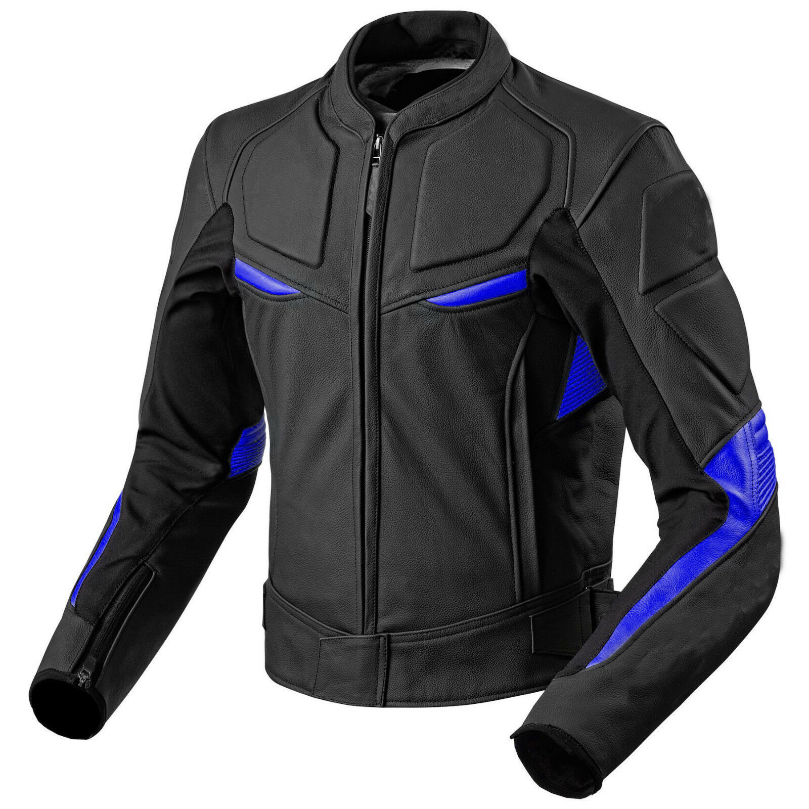 motorcycle jacket blue