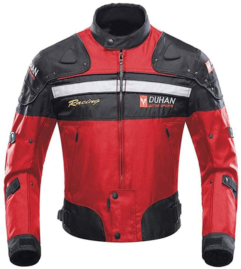 red black motorcycle jacket