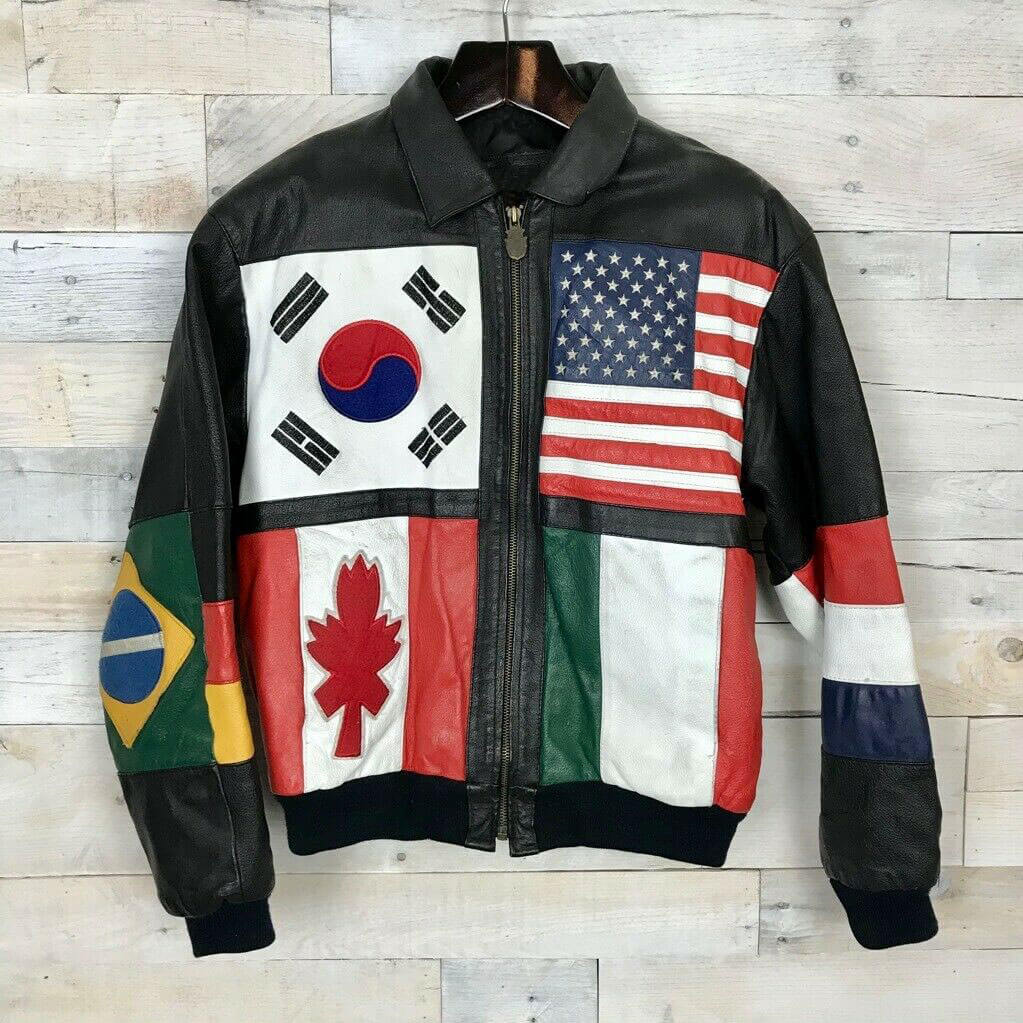 flag windbreaker