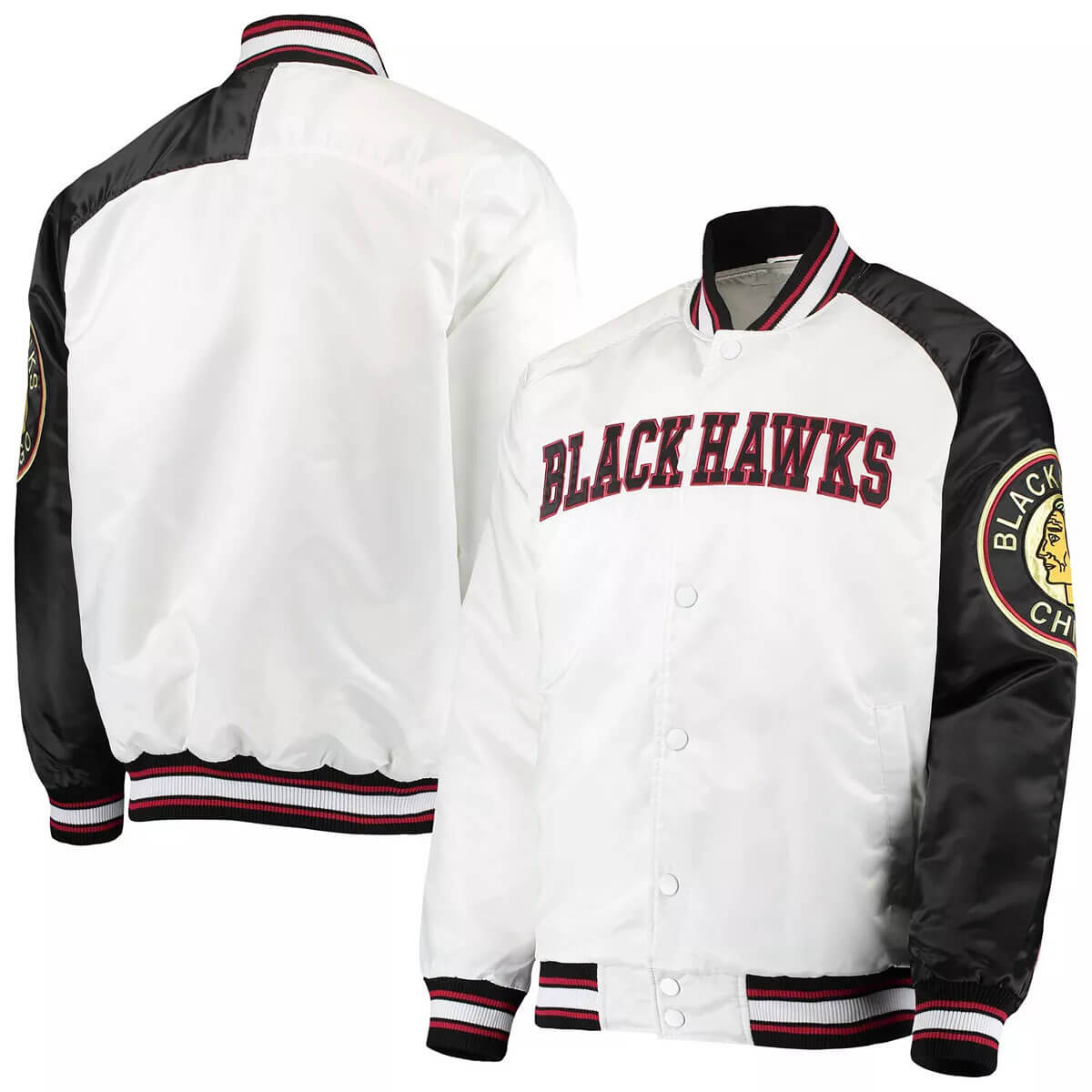 chicago blackhawks leather jacket