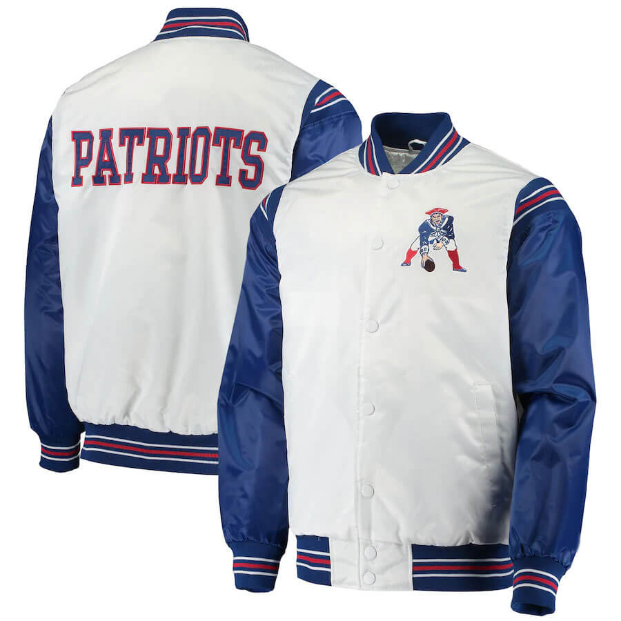 patriots satin jacket