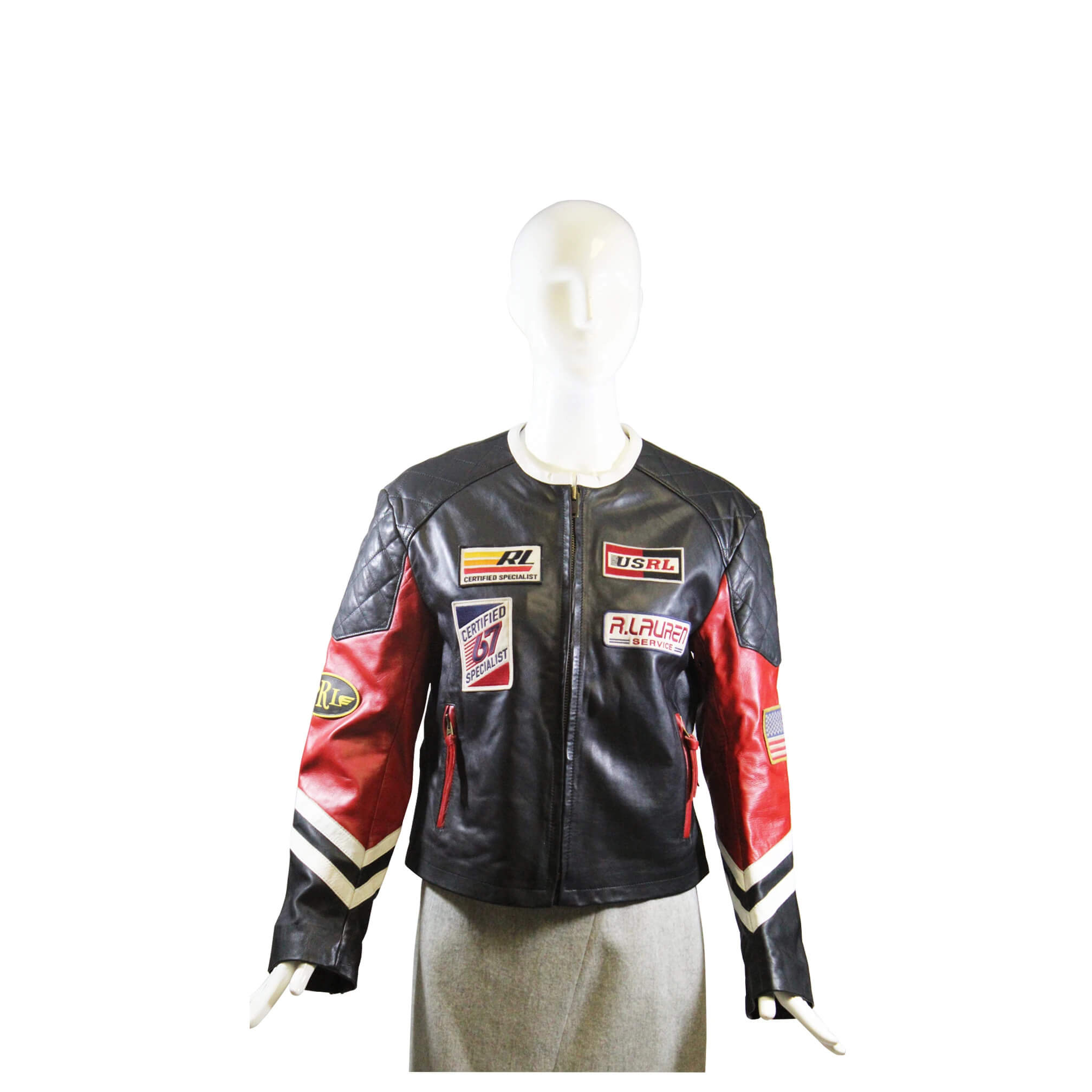 ralph lauren leather jacket sale