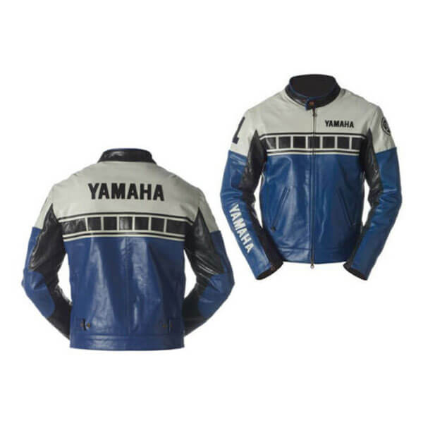 leather yamaha jacket