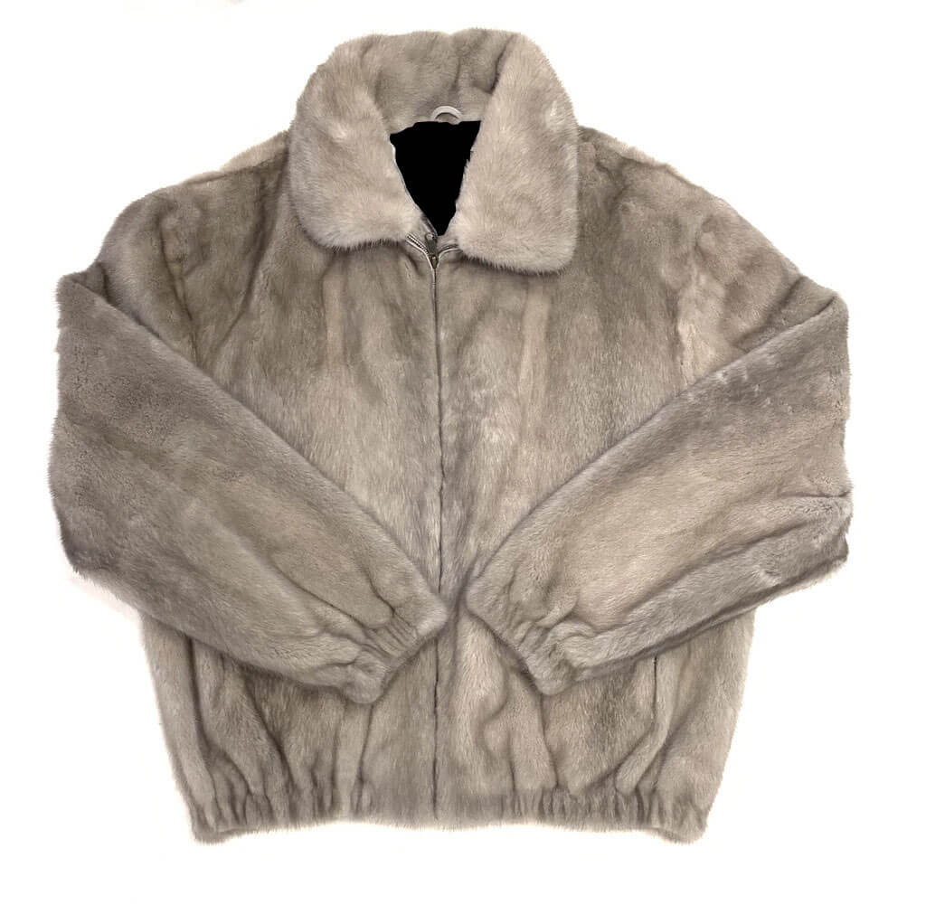 mink pullover jacket