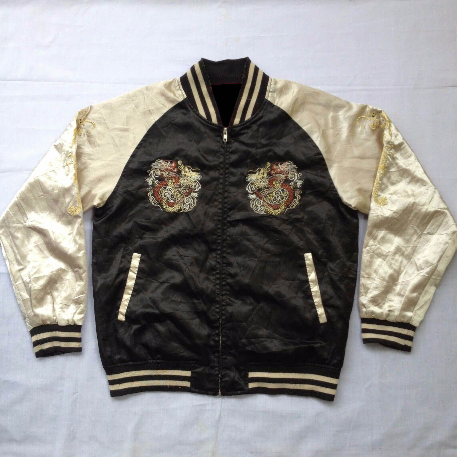 satin dragon jacket