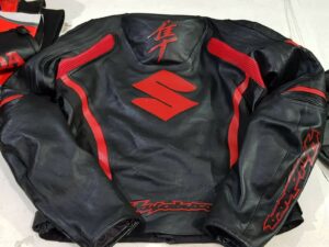 Suzuki Hayabusa Red Black Motorcycle 