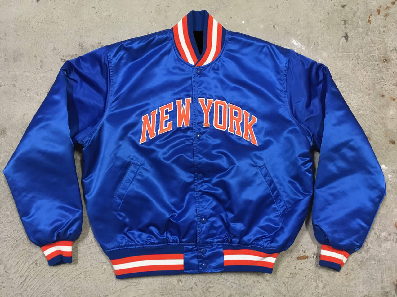 knicks starter jacket 90s