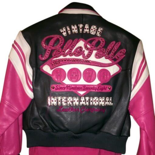 pink retro jacket