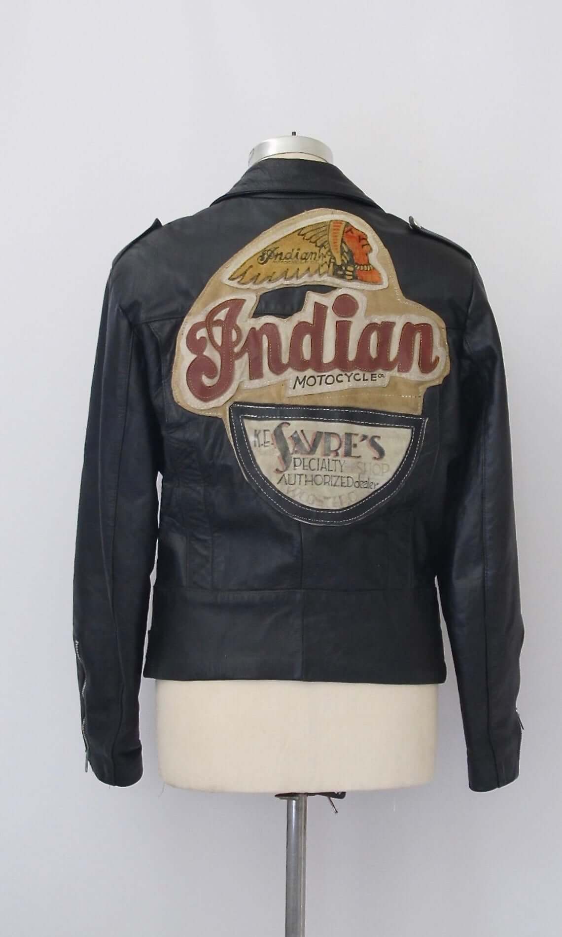 vintage indian motorcycle jacket