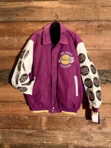lakers championship white jacket