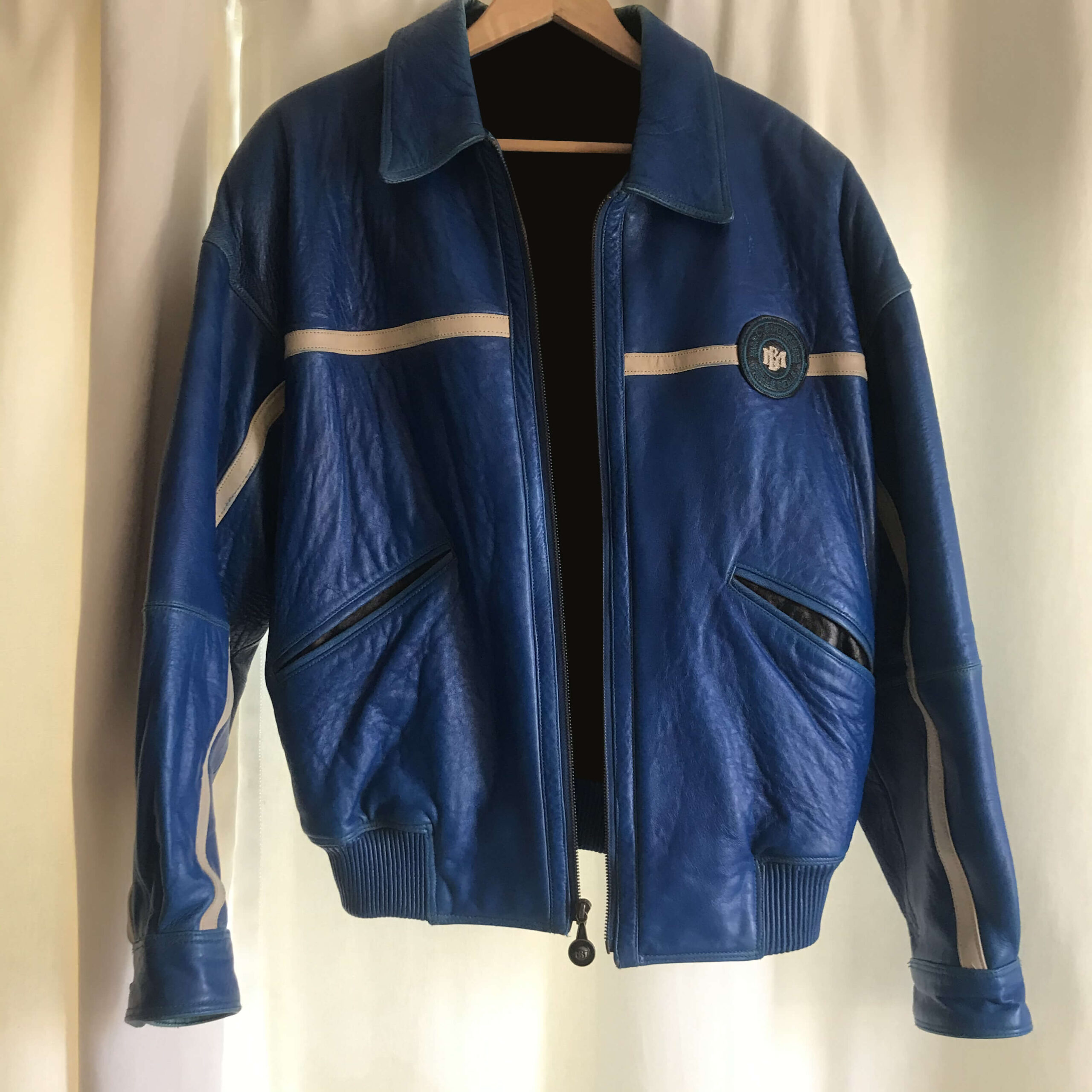 Pelle Pelle Blue Marc Buchanan Leather 