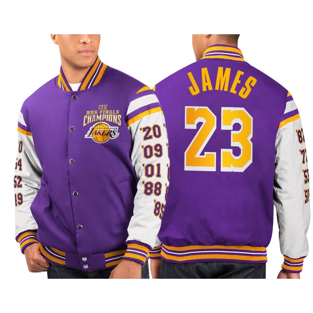 lebron james lakers jacket