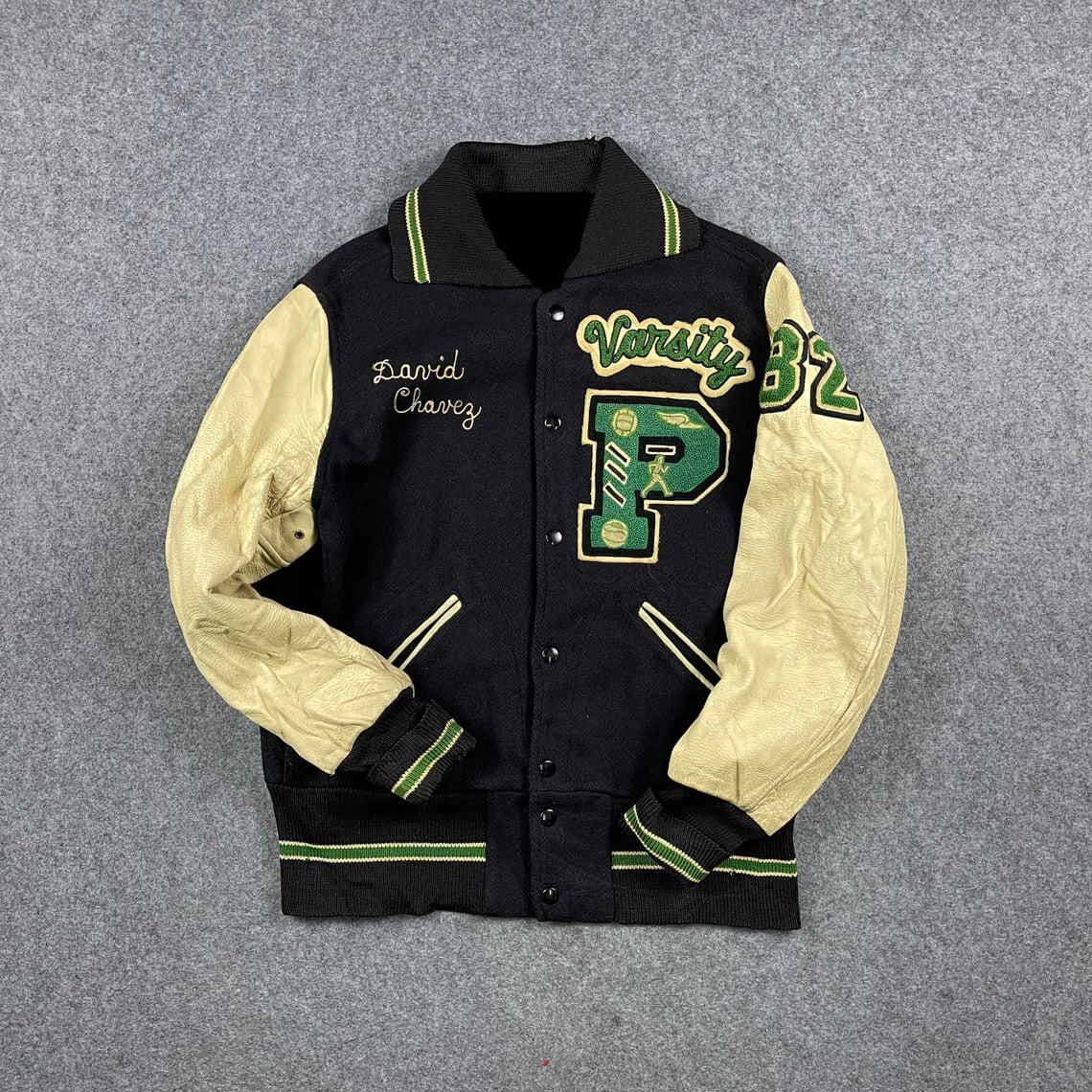 Vintage 80s Letterman Varsity Jacket 