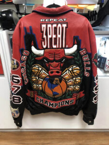 Vintage Chicago Bulls Three Peat Jeff 