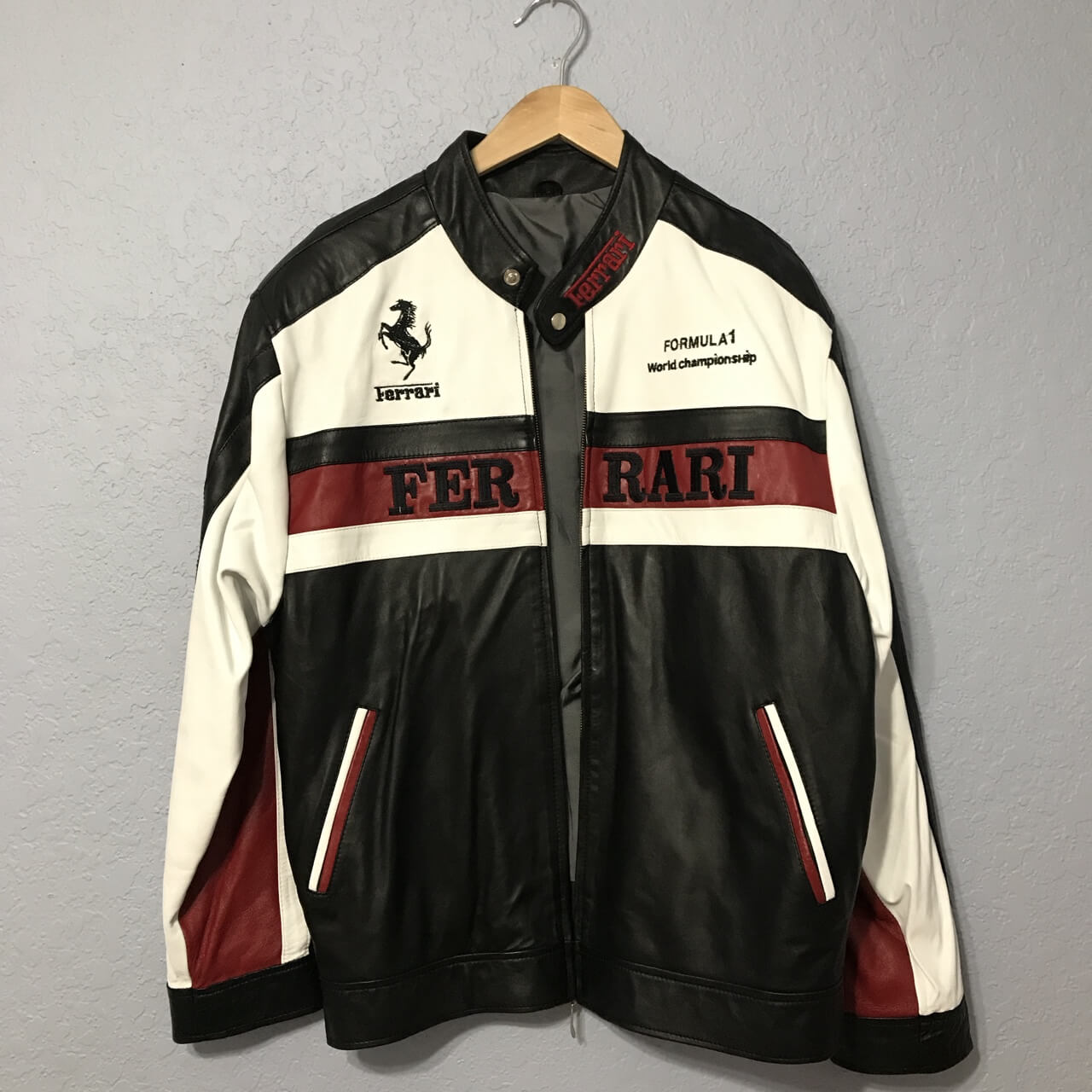ferrari motorcycle jacket