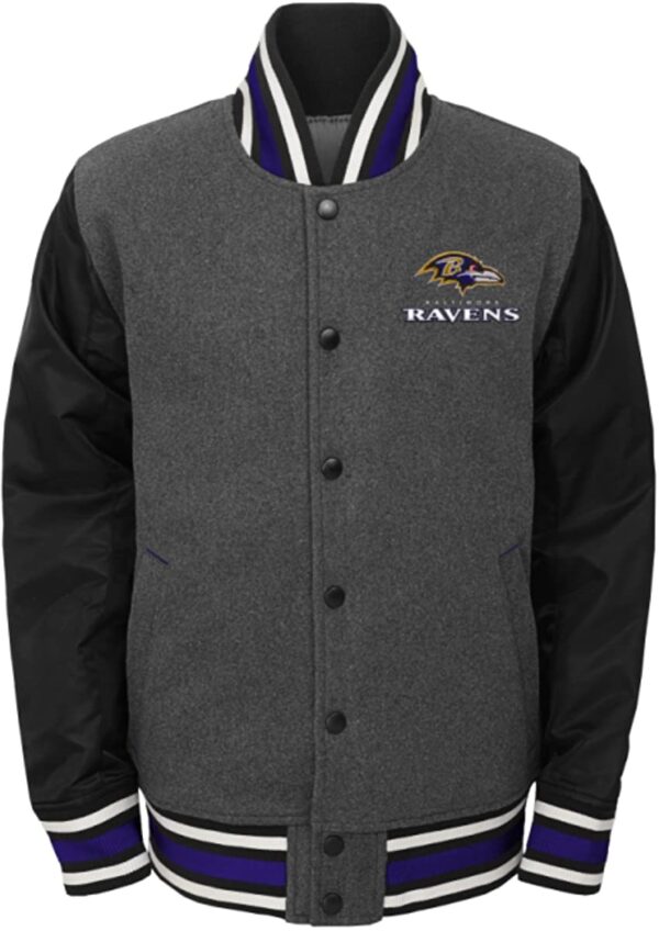 Baltimore Ravens Letterman Varsity Jacket - Jackets Maker