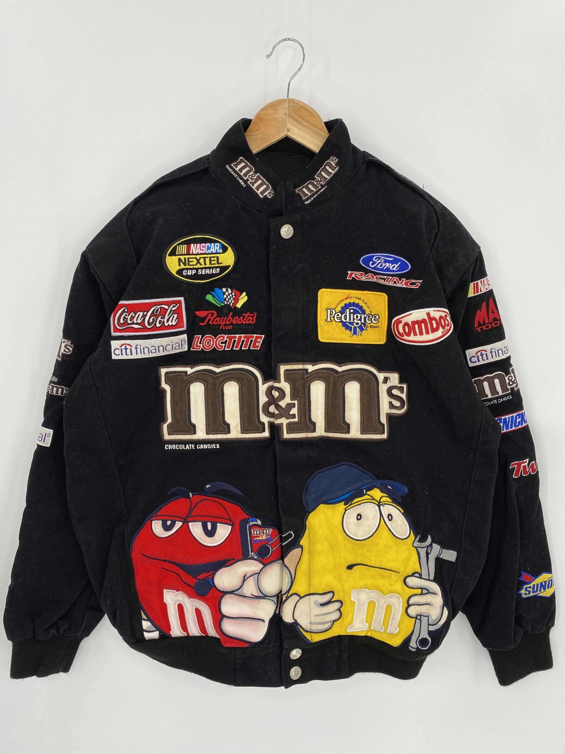 Black Vintage NASCAR M\u0026M's Racing 