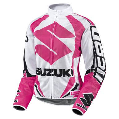 Icon Suzuki Motorcycle Racing Pink 