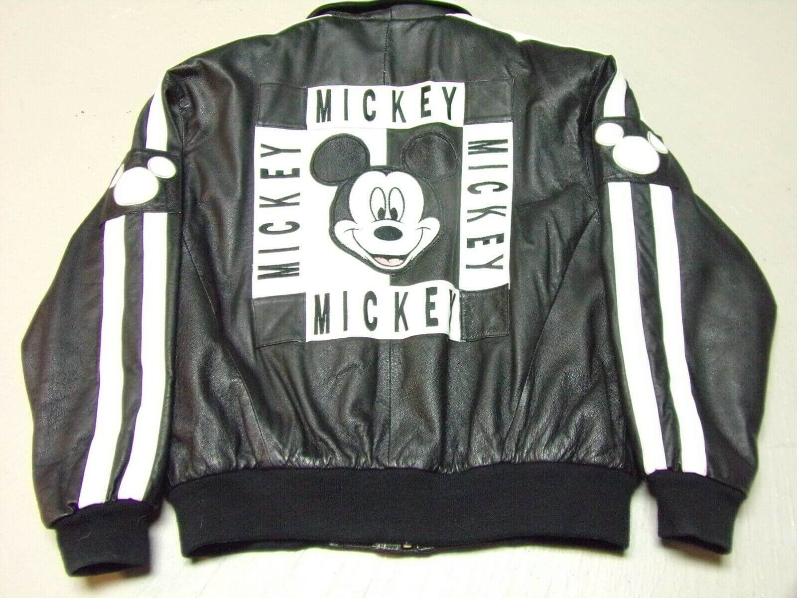 white mickey mouse jacket