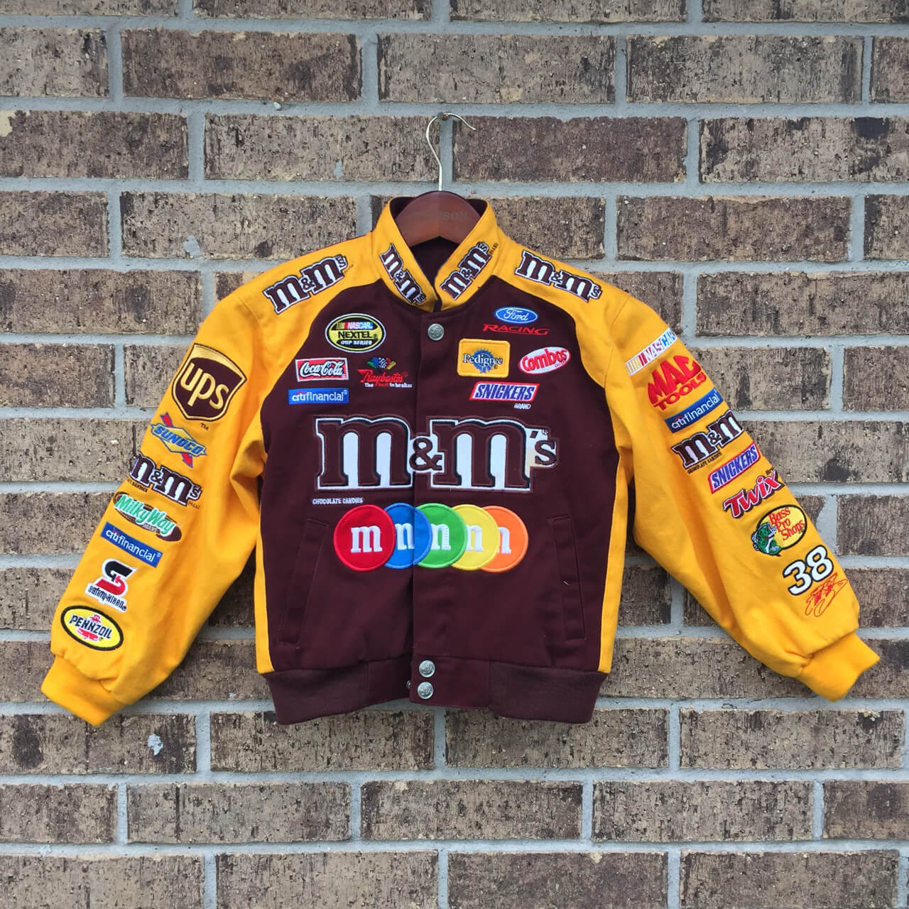 Vintage M\u0026M Elliot Sadler Nascar Jacket 