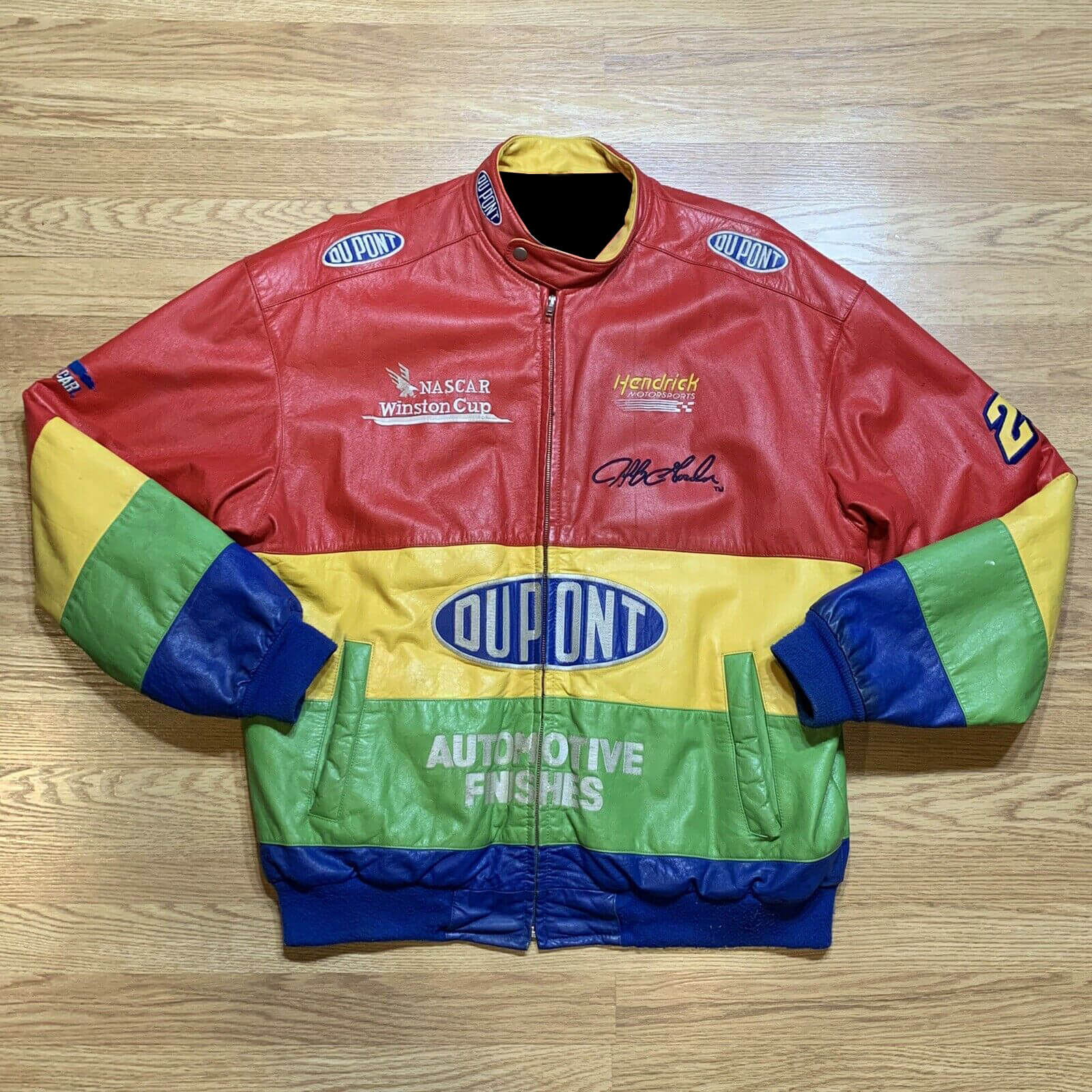 Jeff Gordon DuPont NASCAR Rainbow 