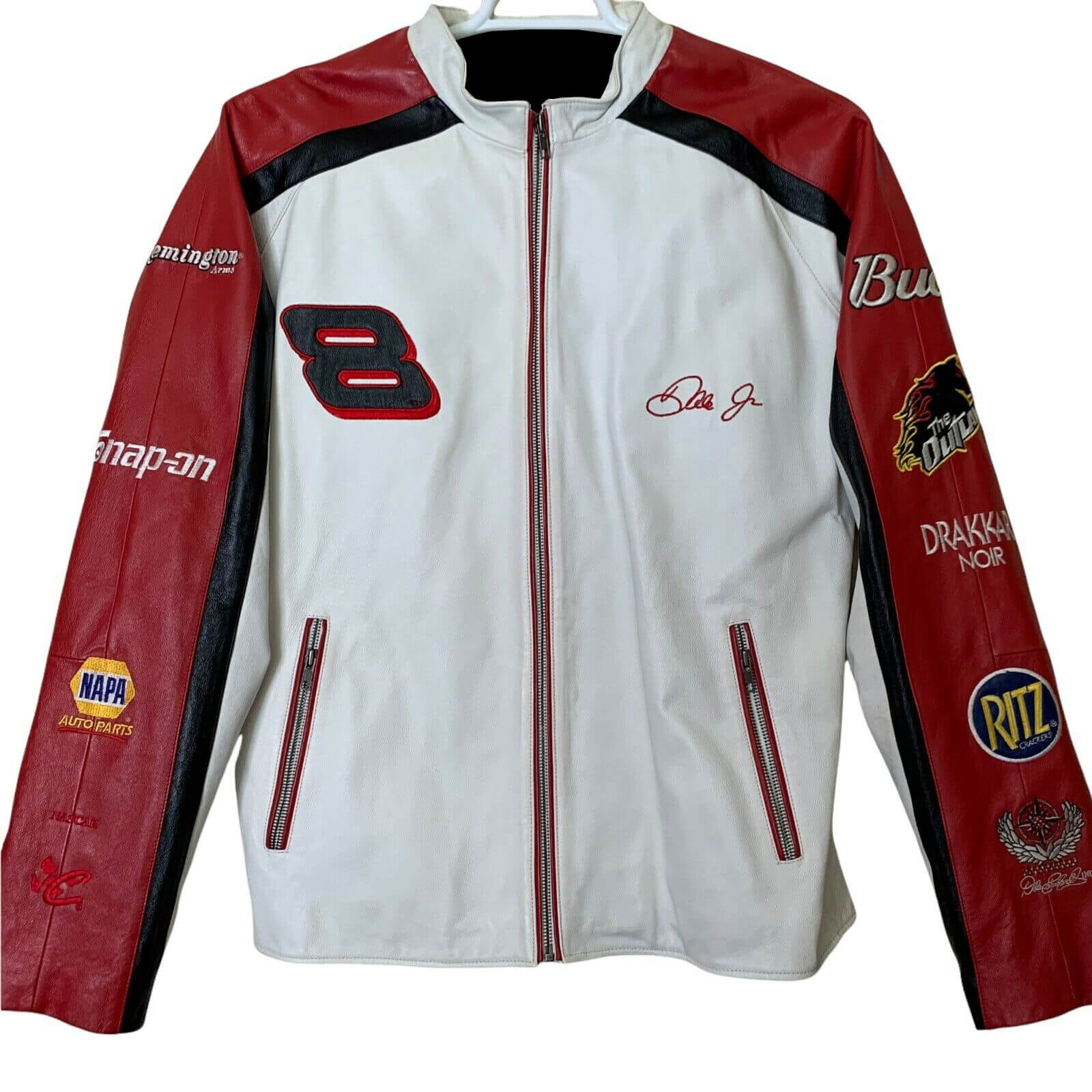 NASCAR Dale Earnhardt Jr White Red 