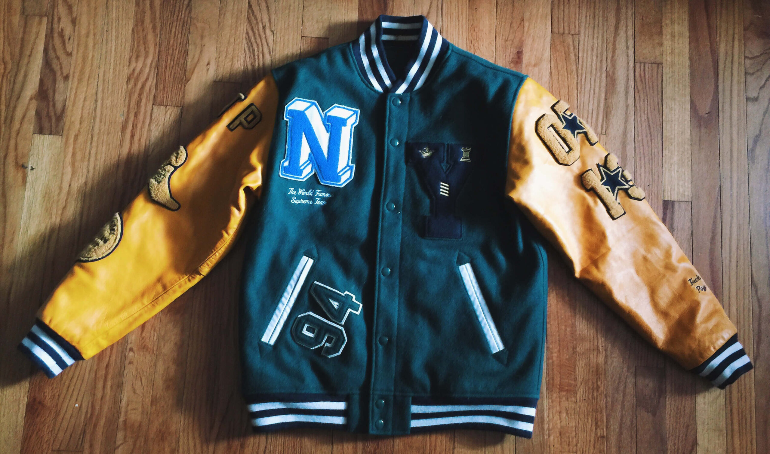 supreme Support Unit Varsity Jacket-