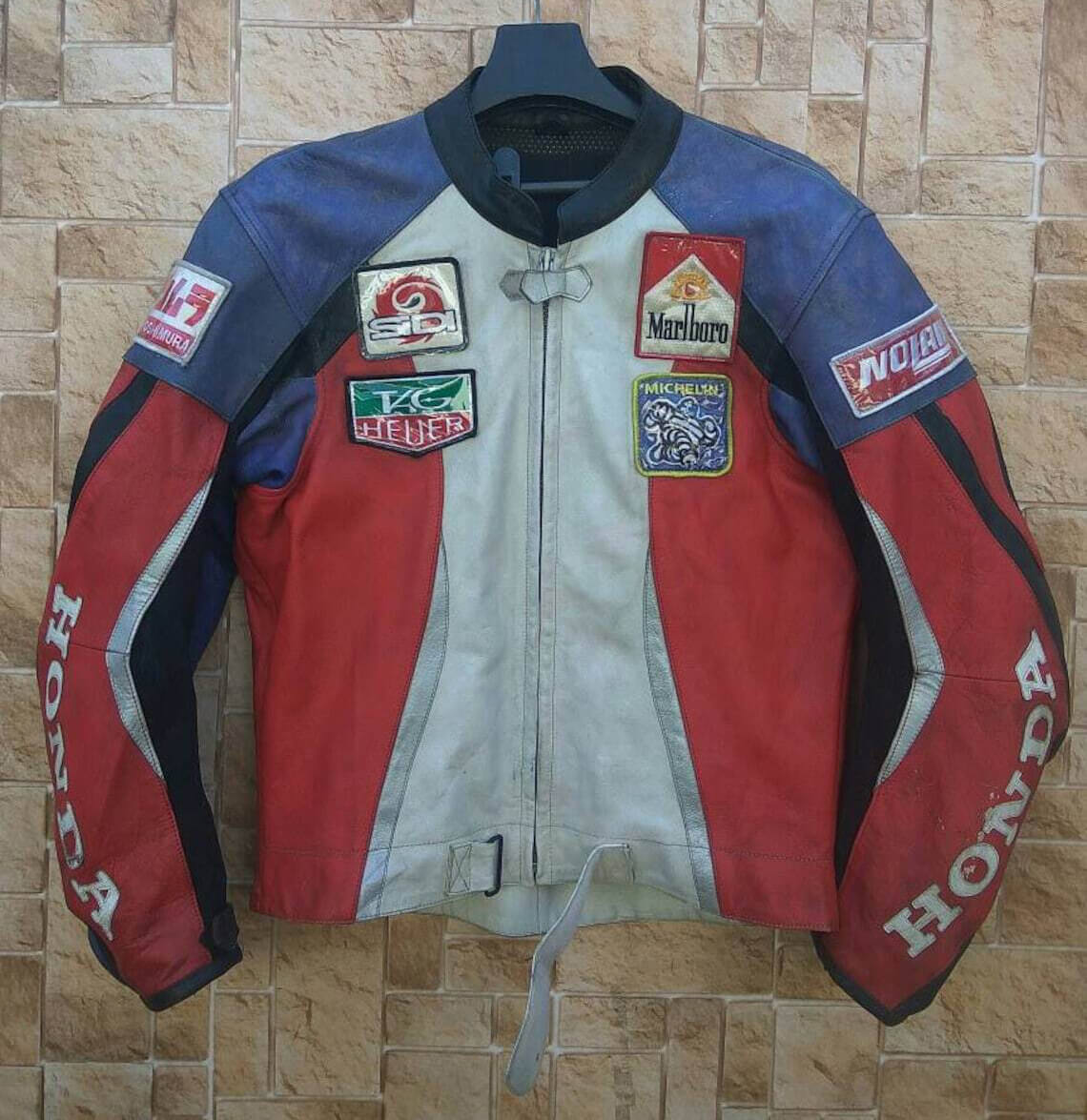 vintage honda leather jacket