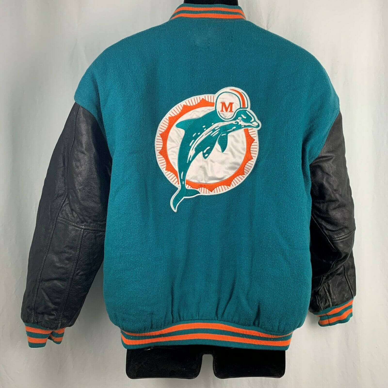 dolphins letterman jacket