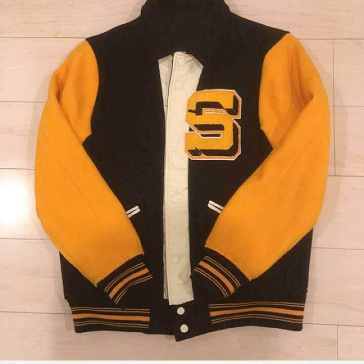 supreme captain varsity jacket