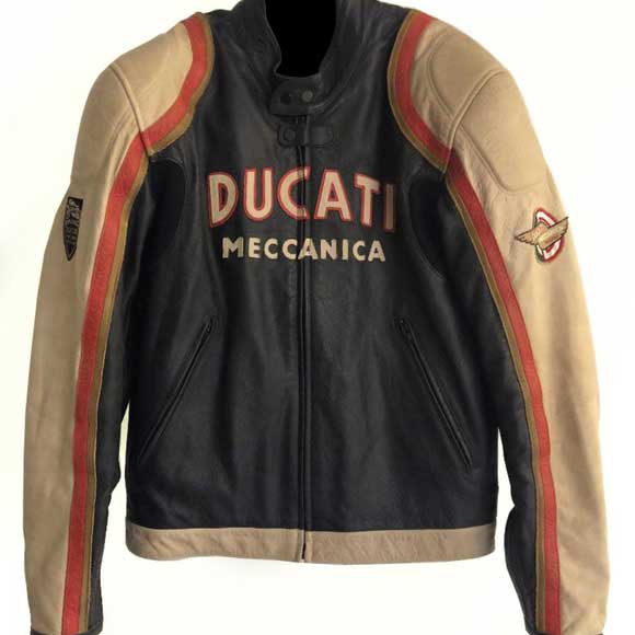 Ducati Meccanica Motorcycle Leather 