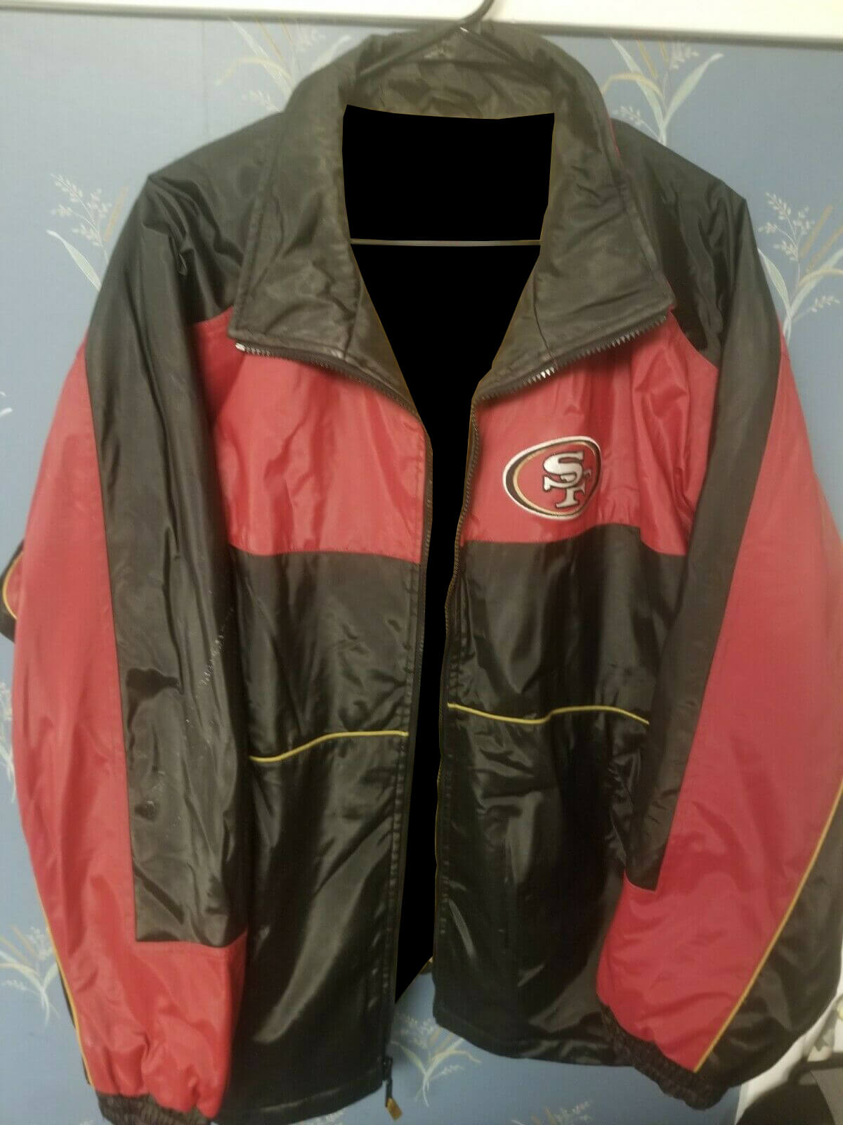 San Francisco 49ers NFL Black Leather 