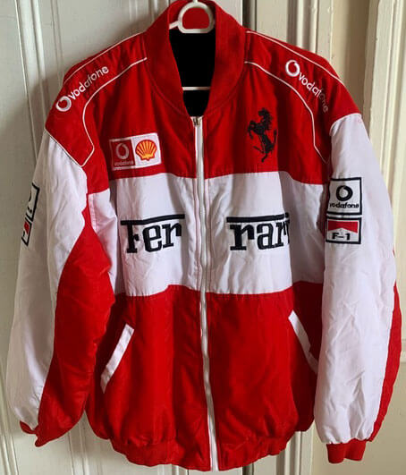 retro ferrari jacket