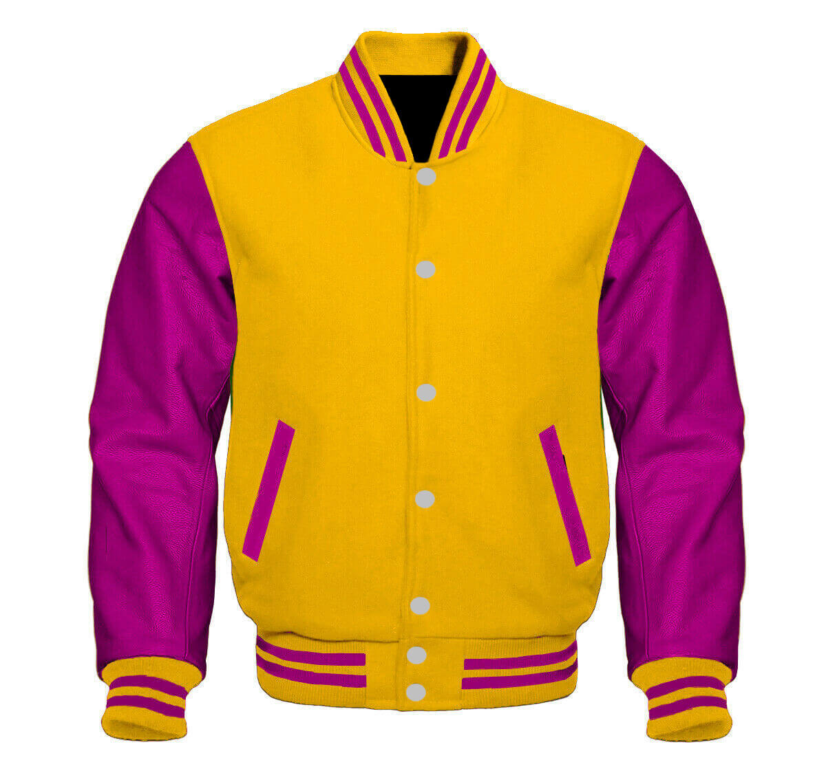 pink baseball jacket