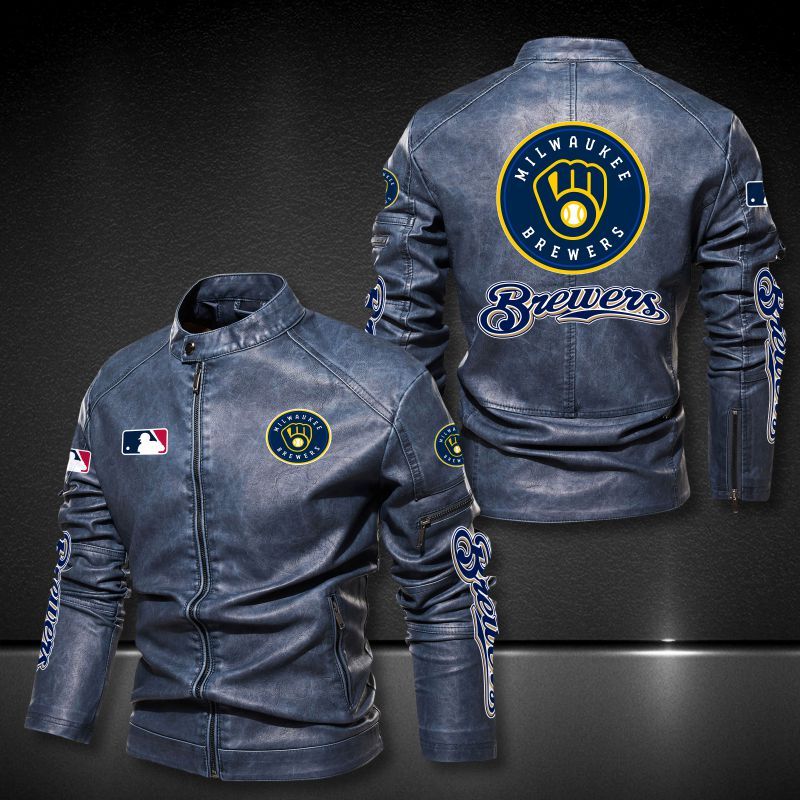 Milwaukee Brewers 3D Blue Motor MLB 