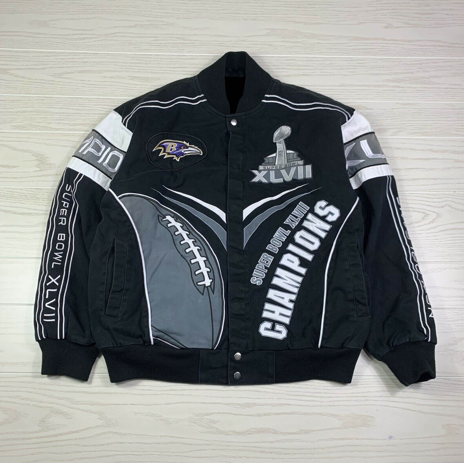 baltimore ravens super bowl jacket