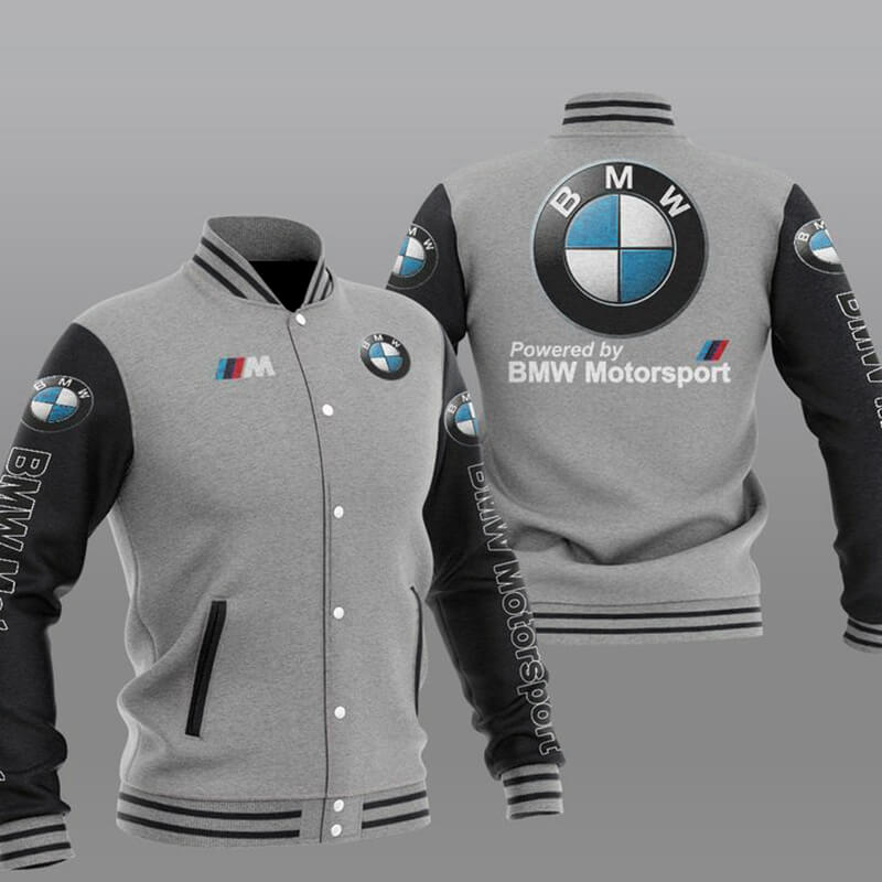 Grey Black BMW Motorsport Baseball 