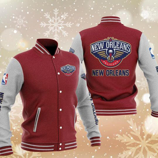 Maroon New Orleans Pelicans Varsity 